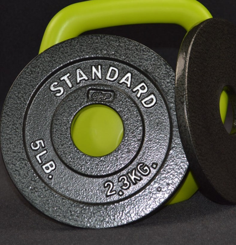 4 Line Metal Olympic Plates - Weight Plates | Gym51