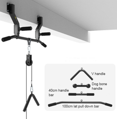 Wall Mounted Lat Pull Down Set -  | Gym51