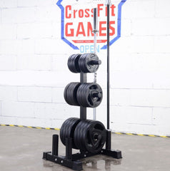 Vertical Olympic Plate & Bar Rack - Rack | Gym51