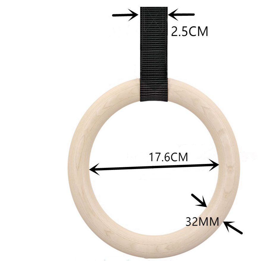 Wooden Ring Hoop -  | Gym51