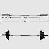 Hare Fitness Olympic Barbell - Barbell | Gym51